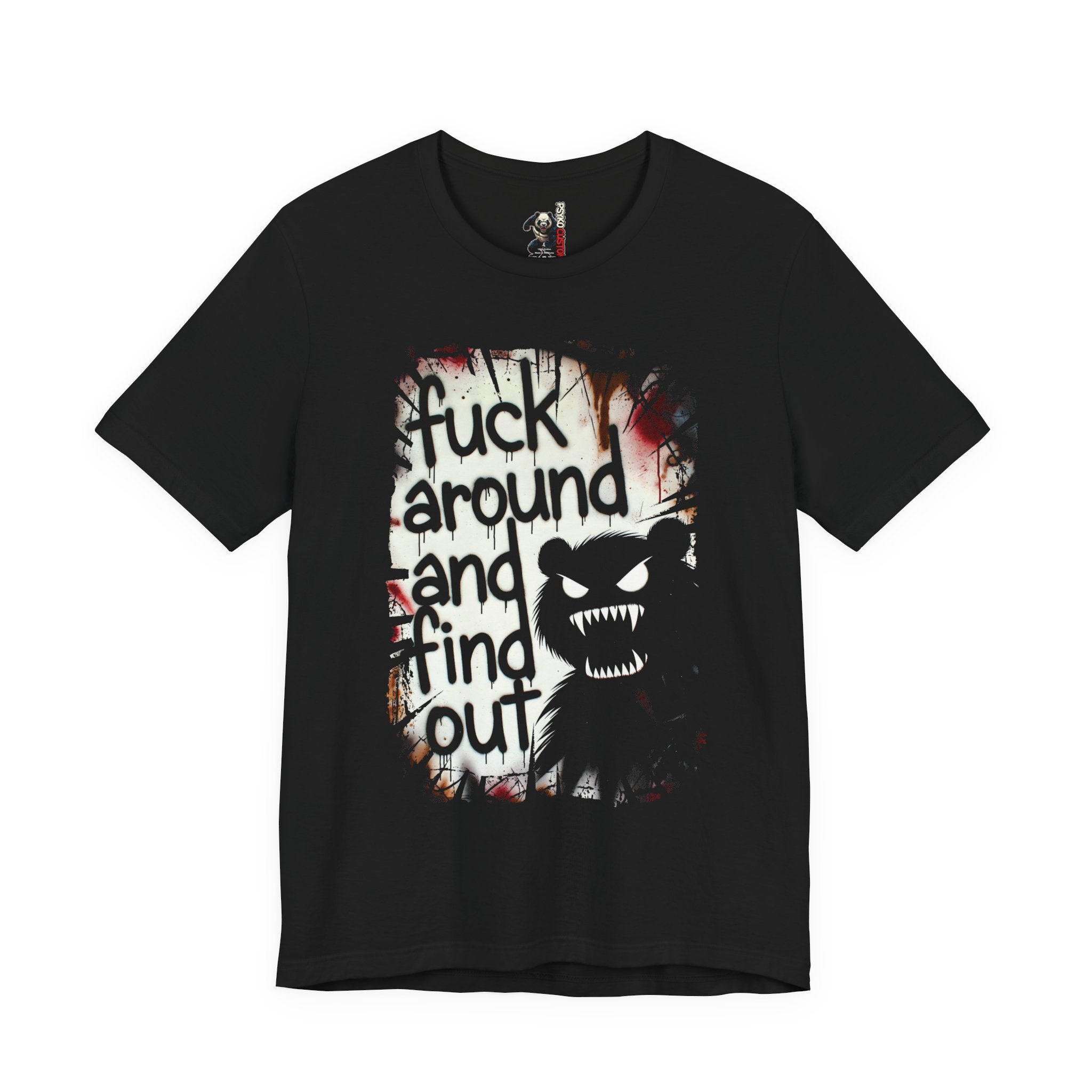 FAFO — Dark Horror Band-Style T-Shirt
