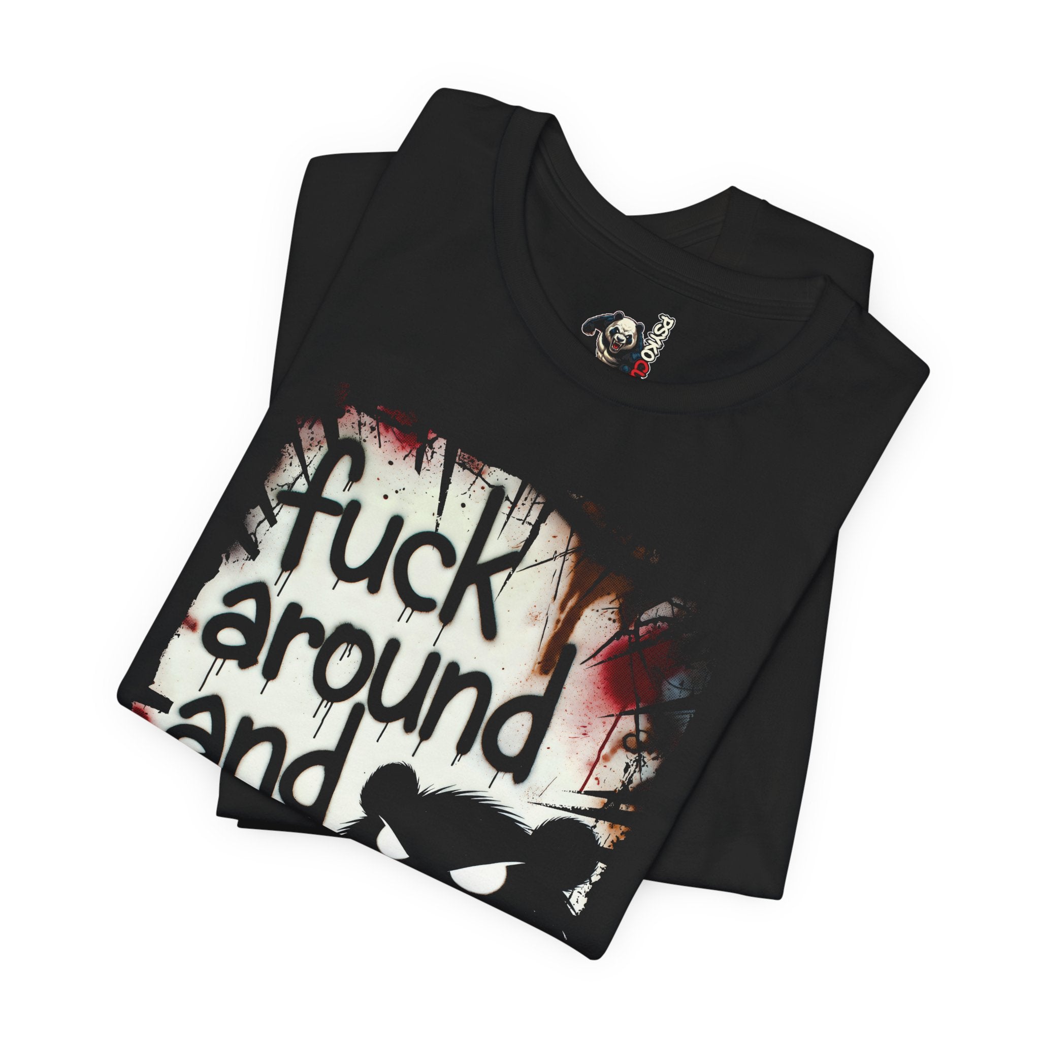 FAFO — Dark Horror Band-Style T-Shirt